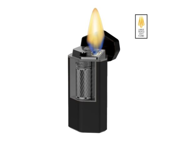 Accendisigari Xikar Meridian Triple Soft Flame Black & Gunmetal - immagine 2